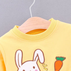 Lolyna mintás tunika Sárga