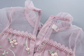 Rochie cu detailsi Altea Roz