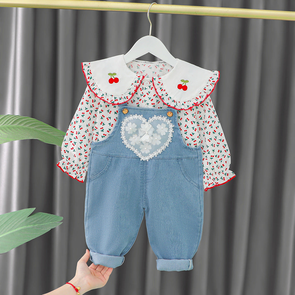 Készlet din doua piese Austa Rosu