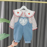 Készlet din doua piese Austa Rosu