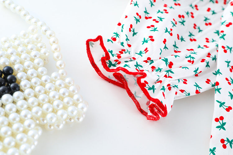 Készlet din doua piese Austa Rosu