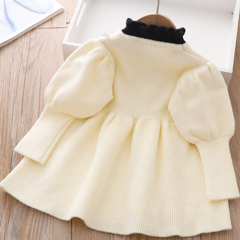 Rochie tricotata a részletekkel Fedy Crem